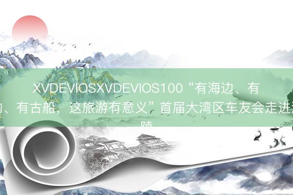 XVDEVIOSXVDEVIOS100 “有海边、有文物、有古船，这旅游有意义” 首届大湾区车友会走进海陵